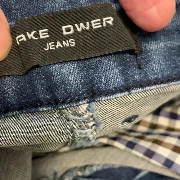 Take Ower distressed, mid rise,  skinny jeans 29 x 32 - Picture 6 of 10